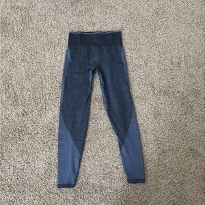 Victoria's Secret Kids Two-Tone Blue Seamless Leggings
